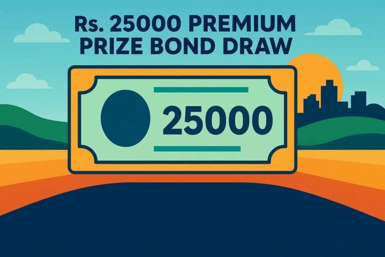 All Rs, 25000 Prize Bond Draw List Result Search Online
